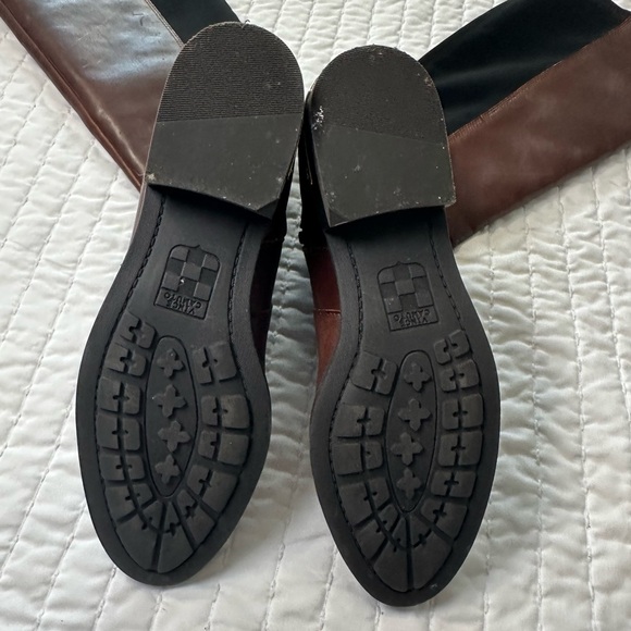 Vince Camuto Leather/Fabric Upper Dark Brown  Boots in Size 7M - Picture 11 of 16